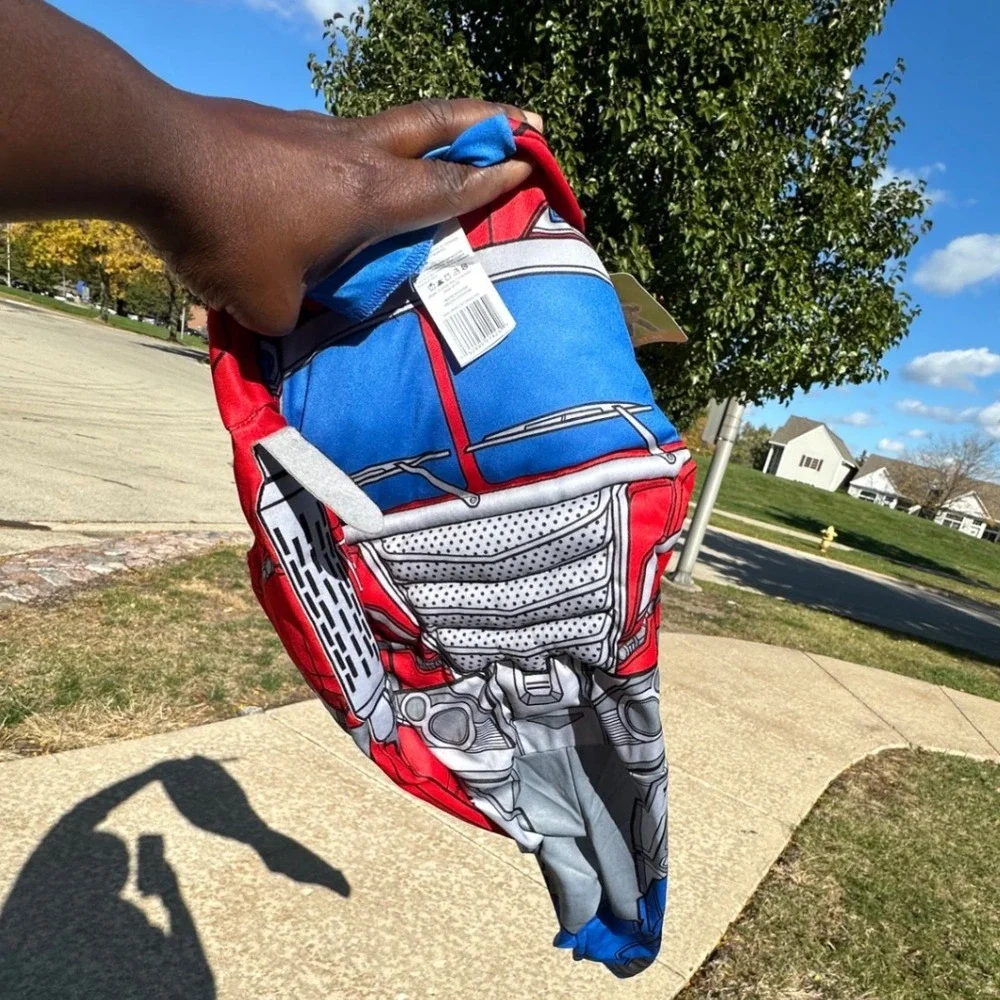 Toddler Boys Transformers Optimus Prime Muscle Costume Size 3T-4T‎ - No Mask